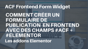 Formulaire de publication frontend